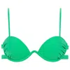 Montce Verde Elany Bikini Top In Green