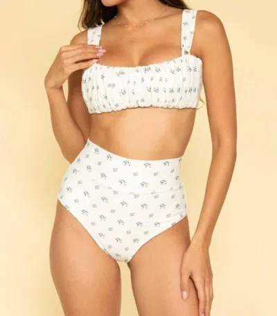 Montce Victoria Bikini Top In Heidi Floral In Multi