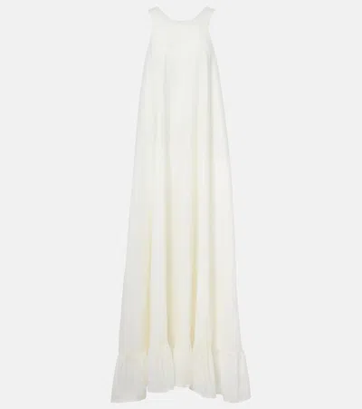 Montce Voyage Cotton Maxi Dress In White