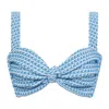 MONTCE WAVE REPEAT HAYDEN BIKINI TOP