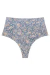 Montce Cupid Added Coverage High Rise Bikini Bottom In Multi