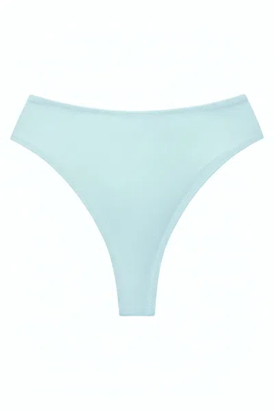 Montce Women's Blue Seafoam Silkie Paula Bikini Bottom