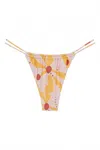 Montce Palmas Brasil Bikini Bottom In Multi