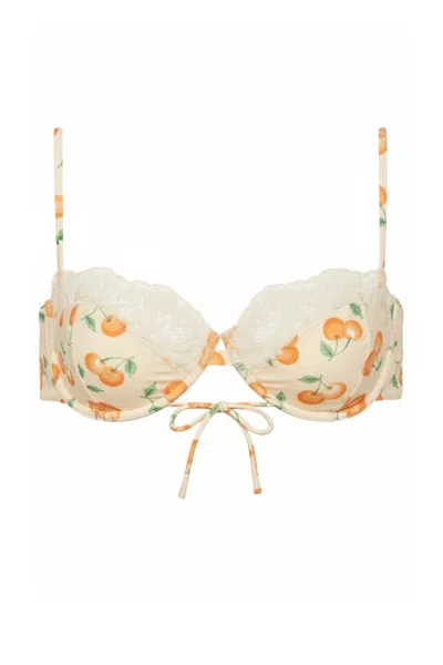 Montce Women's Cherry Sherbet Lena Bikini Top In Multi