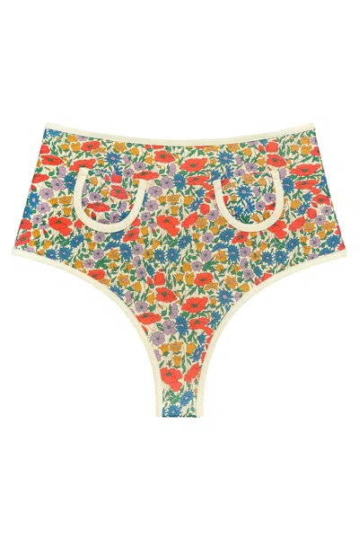 Montce Women's Florencia Floral Polly Bikini Bottom In Multi