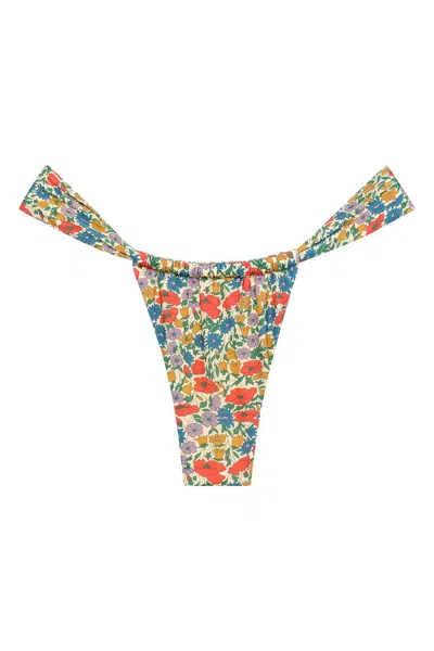 Montce Women's Florencia Floral Sandra Bikini Bottom In Multi