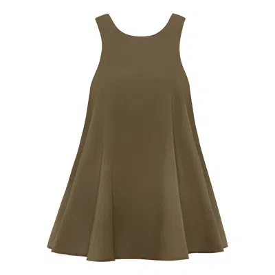 Montce Women's Green Khaki Hannah Dress