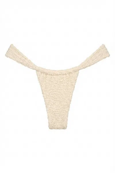 Montce Women's Neutrals Amalia Texture Sandra Bikini Bottom