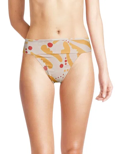 Montce Women's Palmas Print Bikini Bottom