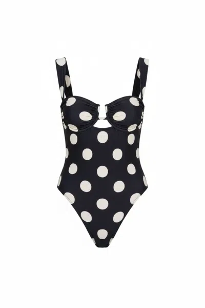 Montce Women's Polka Dot Bella One-piece In Black