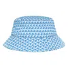 Montce Wave Repeat Bucket Hat In Blue