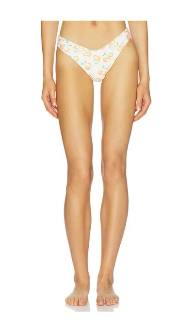 Montce X Elsa Hosk Lulu Bikini Bottom In White