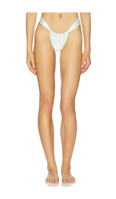 Montce X Elsa Hosk Sandra Bikini Bottom In White