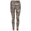 Montce Zebra Wide-band Legging In Brown