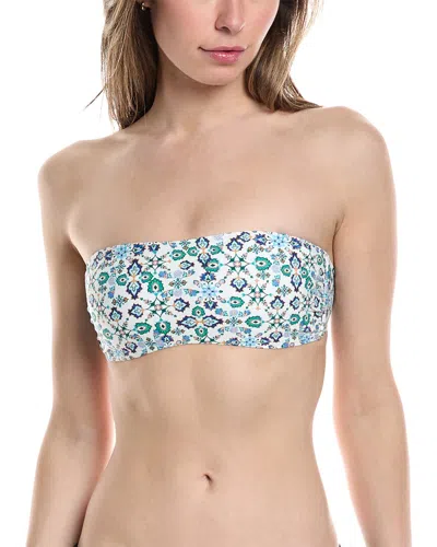 Monte And Lou Monte & Lou Charmed Bandeau Top In Green