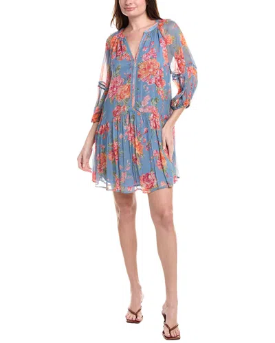 Monte And Lou Delight Mini Dress In Multi