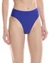 Monte And Lou Monte & Lou High Waist High Leg Bottom In Blue