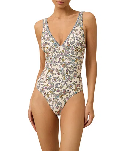 Monte And Lou Lovina Multi Fit V One Piece Swimsuit
