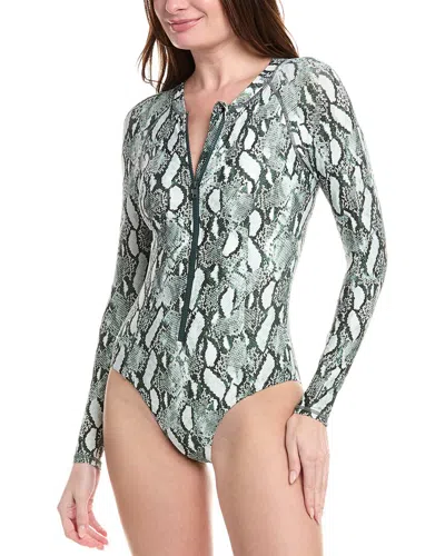Monte And Lou Surf Suit In Green