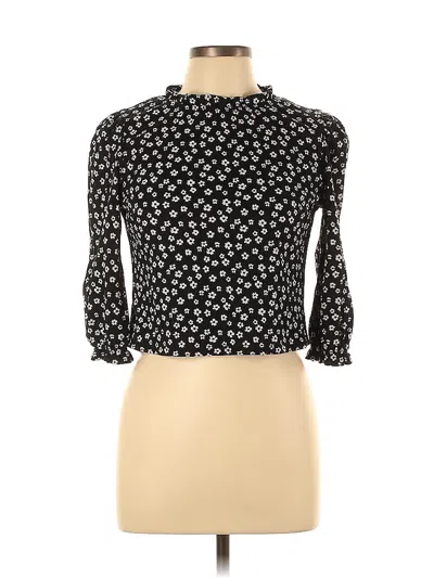 Pre-owned Monteau 3/4 Sleeve Blouse