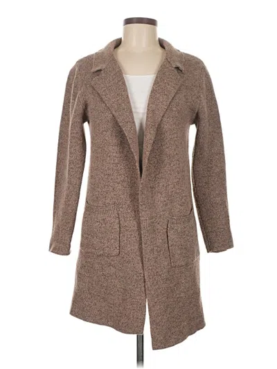 Pre-owned Monteau Cardigan Sweater In Brown