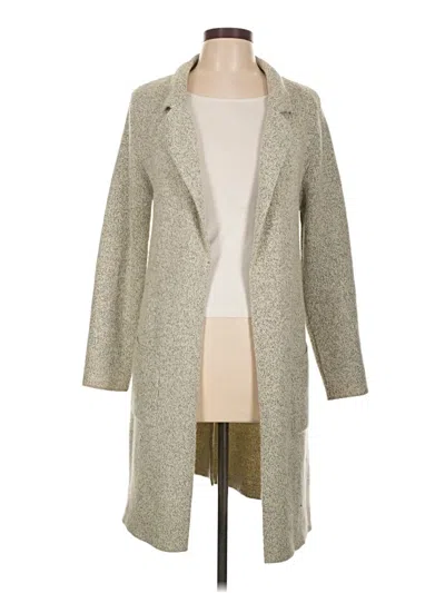 Pre-owned Monteau Cardigan Sweater In Tan