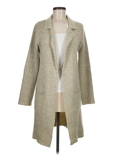 Pre-owned Monteau Cardigan Sweater In Tan