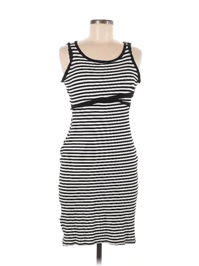 Pre-owned Monteau Casual Dress In Black