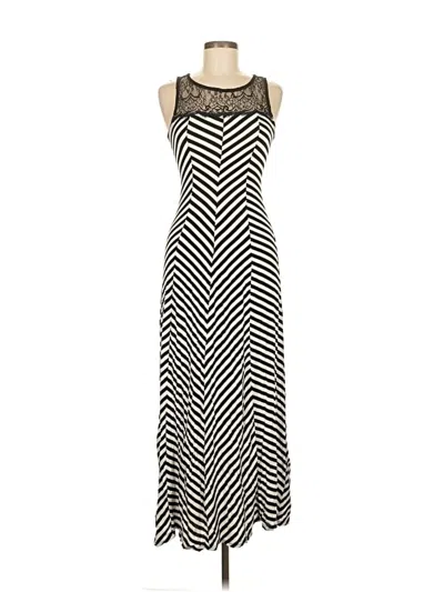 Pre-owned Monteau Casual Dress In Black