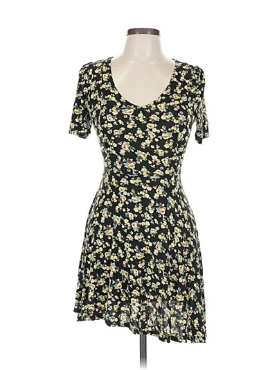 Pre-owned Monteau Casual Dress In Black