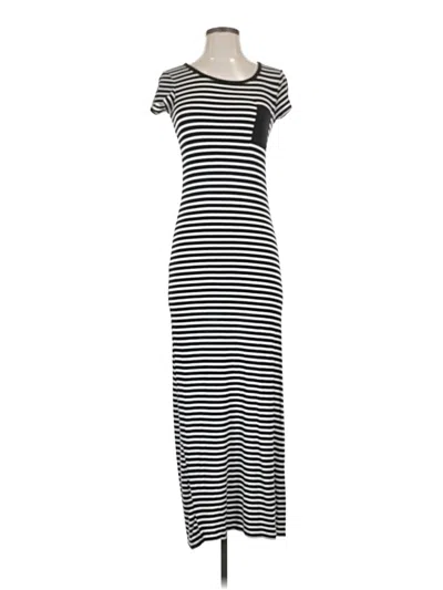 Pre-owned Monteau Casual Dress In Black