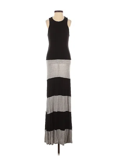 Pre-owned Monteau Casual Dress In Black