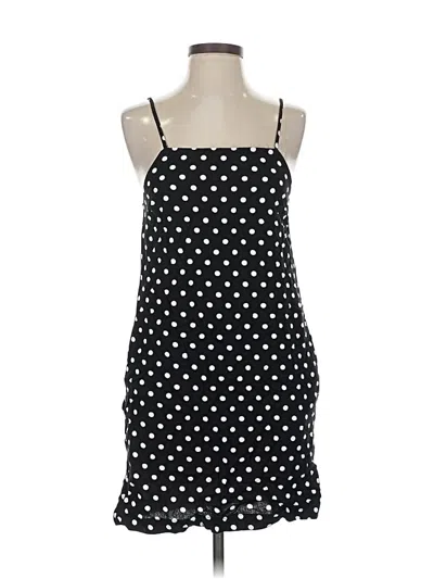 Pre-owned Monteau Casual Dress In Black