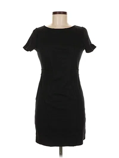 Pre-owned Monteau Casual Dress In Black