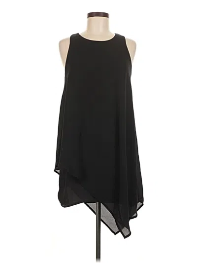 Pre-owned Monteau Casual Dress In Black