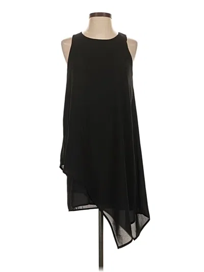 Pre-owned Monteau Casual Dress In Black