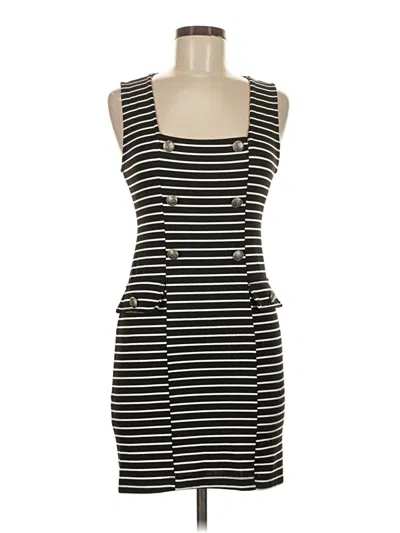 Pre-owned Monteau Casual Dress In Black