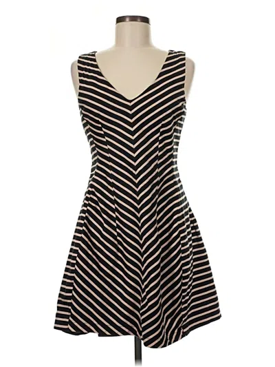 Pre-owned Monteau Casual Dress In Black