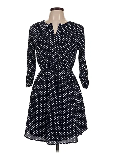 Pre-owned Monteau Casual Dress In Black