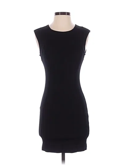 Pre-owned Monteau Casual Dress In Black