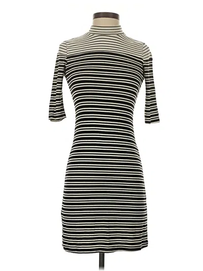 Pre-owned Monteau Casual Dress In Black