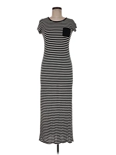 Pre-owned Monteau Casual Dress In Black