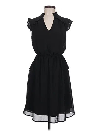Pre-owned Monteau Casual Dress In Black