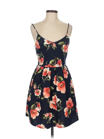 Pre-owned Monteau Casual Dress In Blue