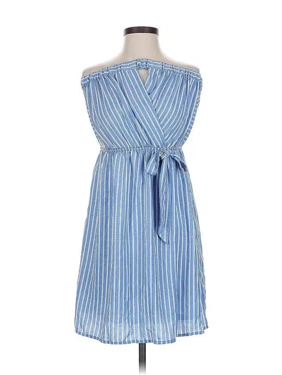 Pre-owned Monteau Casual Dress In Blue