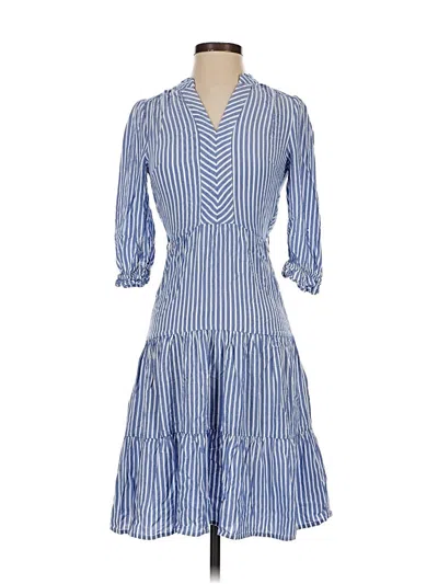 Pre-owned Monteau Casual Dress In Blue