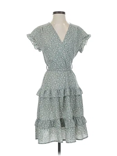 Pre-owned Monteau Casual Dress In Blue