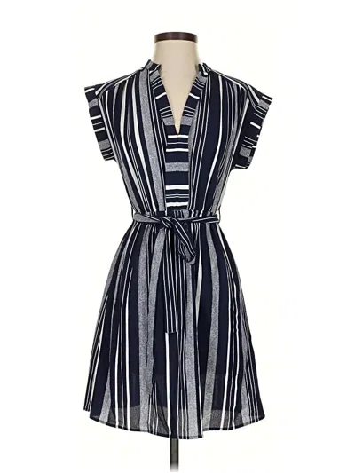 Pre-owned Monteau Casual Dress In Blue