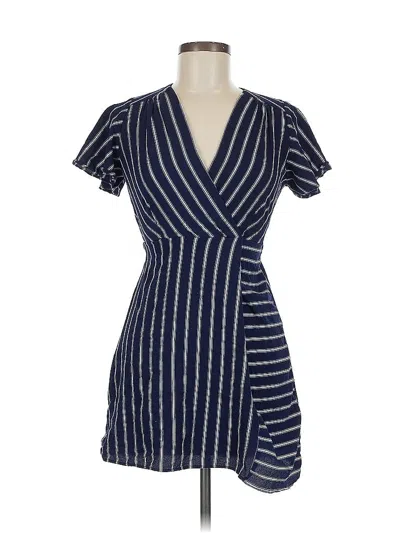Pre-owned Monteau Casual Dress In Blue