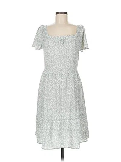 Pre-owned Monteau Casual Dress In Blue